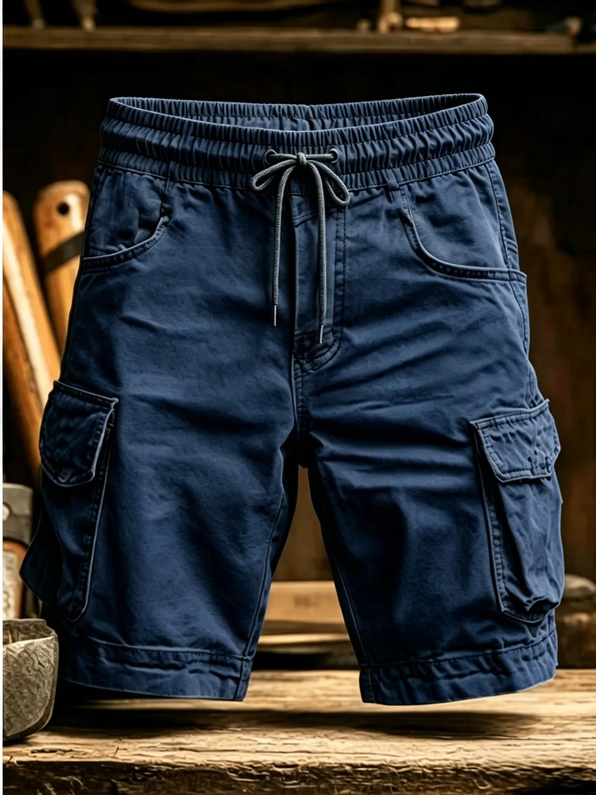 Nouveauté 2026 Shorts cargo pour homme, style sport décontracté, bermuda, grande taille, en coton, coupe droite, pour le golf, la course et la gym