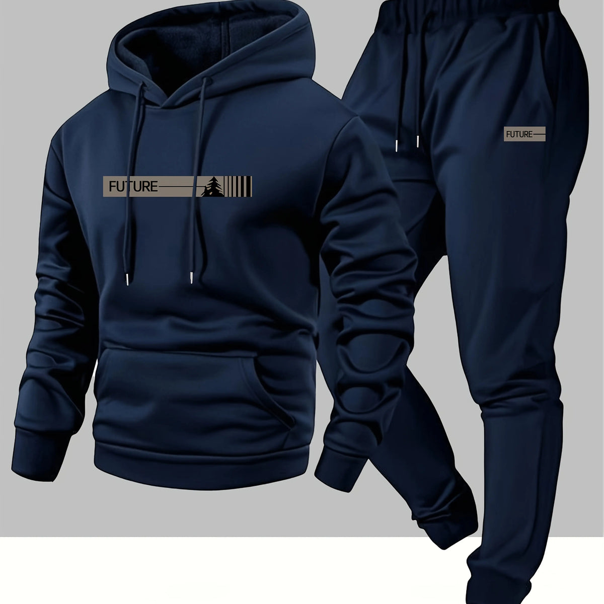 Ensemble chemise de sport et pantalon de sport à capuche, deux pièces, décontracté, à manches longues, adapté à porter en automne, nouvelle collection 2026