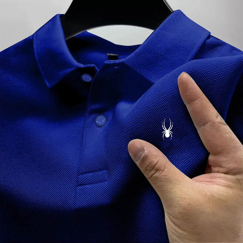 Polo décontracté respirant et confortable pour homme, couleur unie, haute qualité, manches courtes – Collection été 2026 – Offre spéciale ﻿