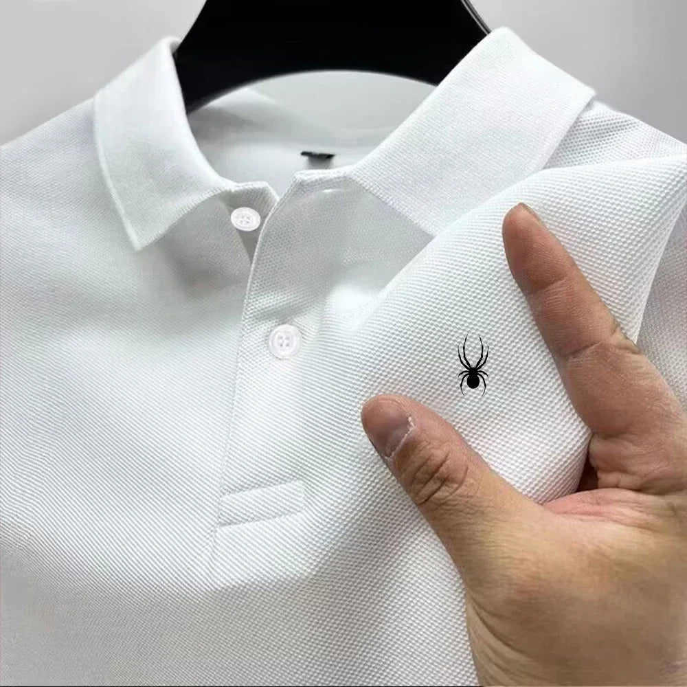 Polo décontracté respirant et confortable pour homme, couleur unie, haute qualité, manches courtes – Collection été 2026 – Offre spéciale ﻿
