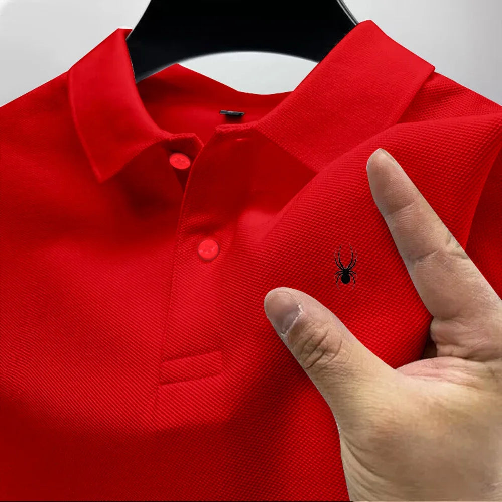 Polo décontracté respirant et confortable pour homme, couleur unie, haute qualité, manches courtes – Collection été 2026 – Offre spéciale ﻿
